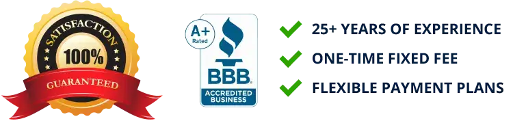 Satisfaction Guarantee and BBB accreditation